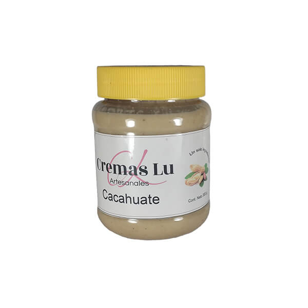 crema de cacahuate natural